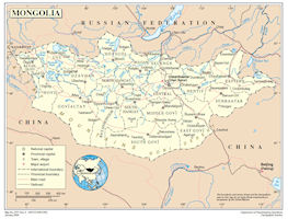 Mongolia Political Map