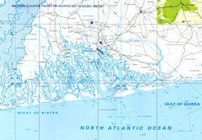 Nigeria Map - Port Harcourt