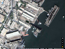 Karachi naval dockyard