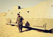 Kurdish Improvised Armored Vehicle
