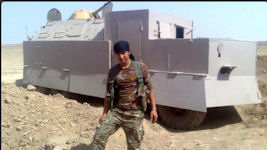 Kurdish Improvised Armored Vehicle