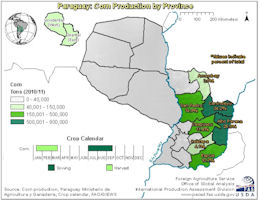 Paraguay Map