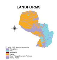 Paraguay Map