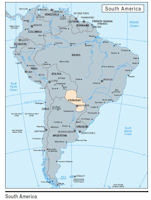 Paraguay Map