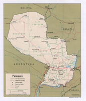 Paraguay Map