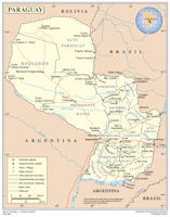 Paraguay Map