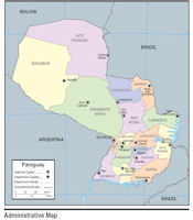 Paraguay Map