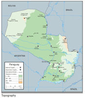 Paraguay Map