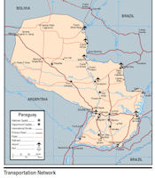 Paraguay Map