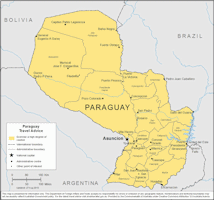 Paraguay Map