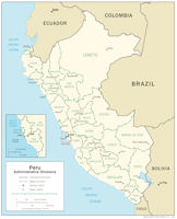 Peru Map - 