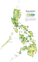 Philippines Population Map