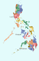 Philippines Regions Map
