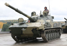 2S25 Sprut-SD Self-Propelled Anti-tank Gun