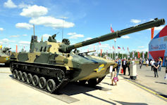 2S25 Sprut-SD Self-Propelled Anti-tank Gun