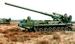 2S7 Peony 203-mm Self-Propelled Gun