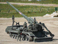 2S7M Malka 203-mm Self-Propelled Gun