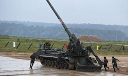 2S7M Malka 203-mm Self-Propelled Gun
