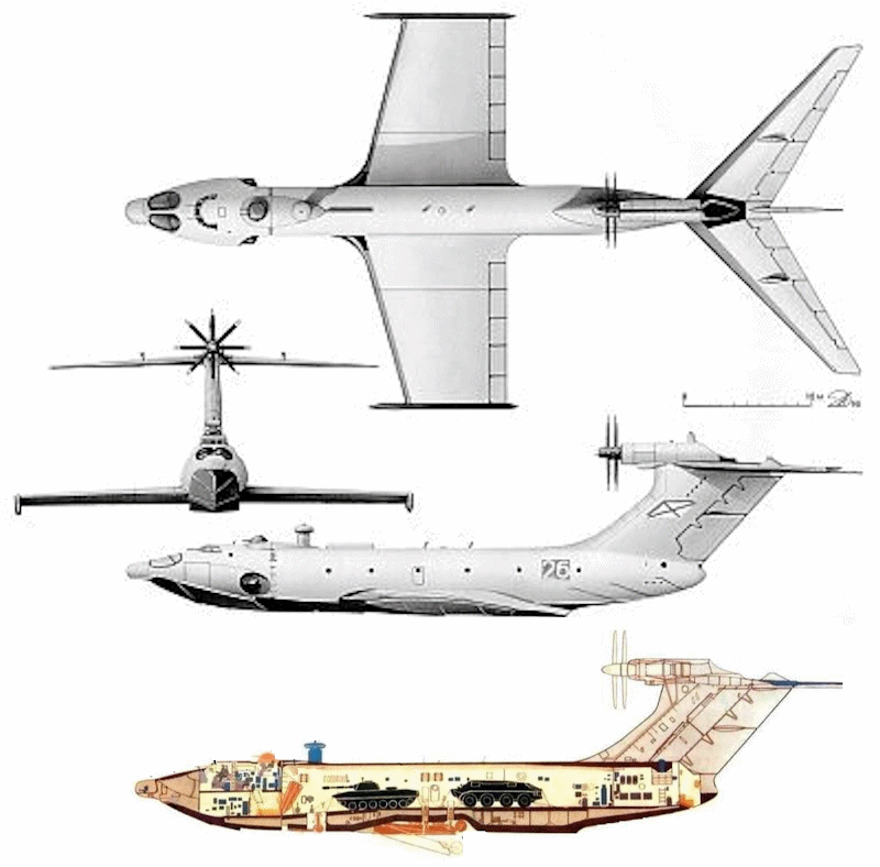 Project 904 Orlyonok / Orlan Ekranoplan