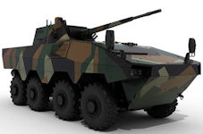 ATOM BMP - heavy-wheeled infantry fighting vehicle (IFV)