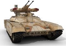 BMPT-72 Tank Support Combat Vehicle
