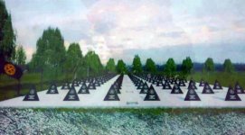 Wagner Cemetery dragons teeth