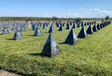 Wagner Cemetery dragons teeth