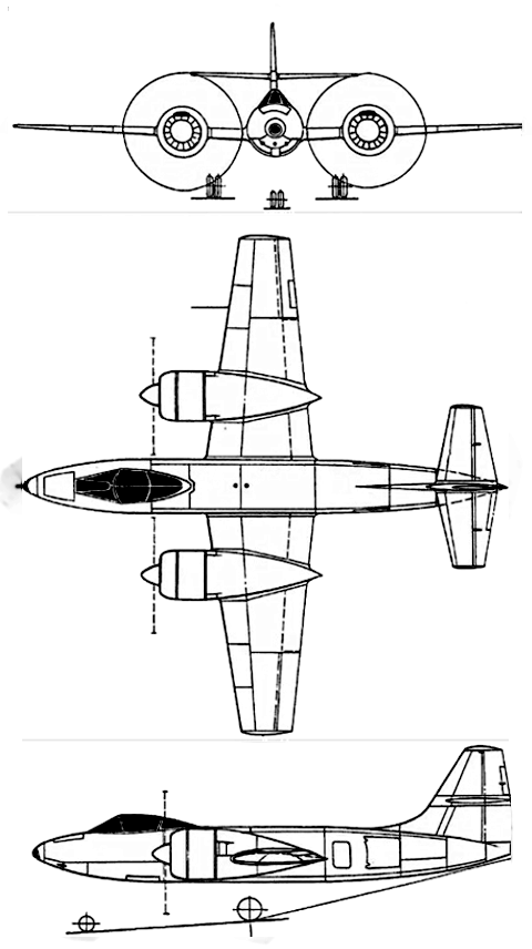 I-211-2ASH-83 experimental fighter