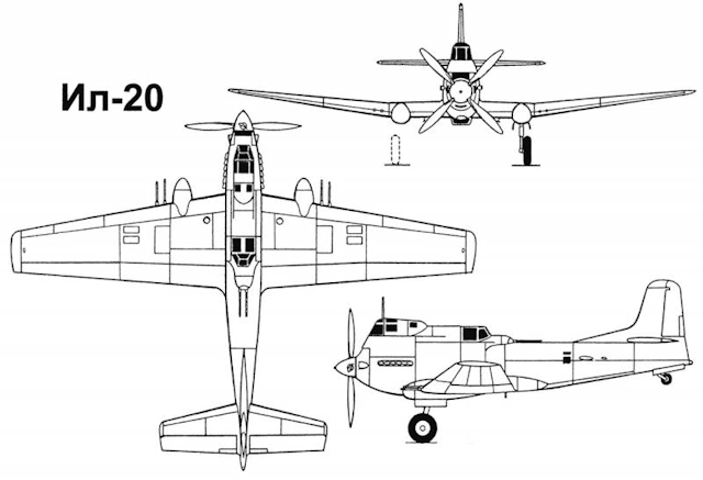 Il-20 Attack airplane 