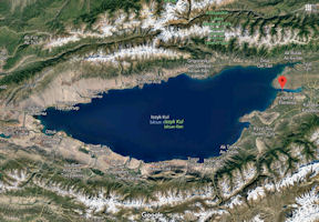 954th test base, Lake Issyk-Kul