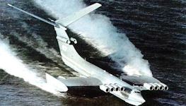 KM / KASP-B Caspian Sea Monster Ekranoplan