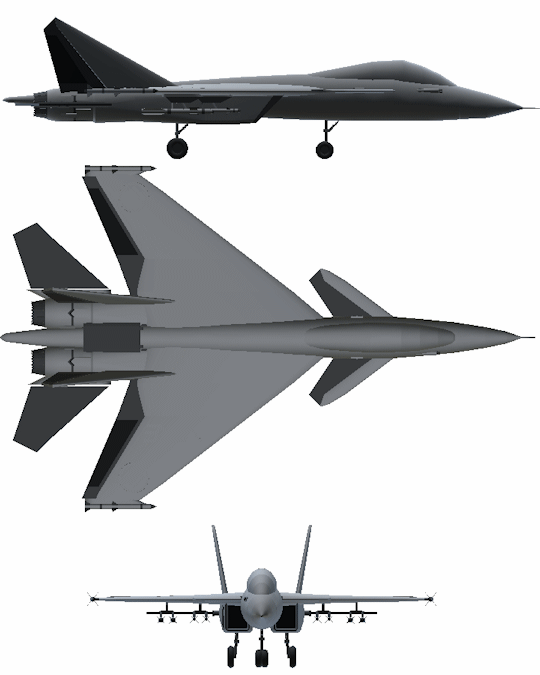 MiG-49 fifth-generation Light Multi-Function Frontal Aircraft