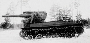 S-51 203mm self-propelled artillery
