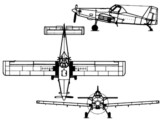 Su-38  agricultural aircraft