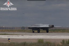 Sukhoi S-70 Okhotnik-B - First Flight