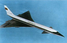 Tupolev Tu-135 Supersonic passenger aircraft