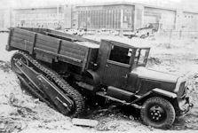 NATI-52  / ZIS-42 semi-tracked truck