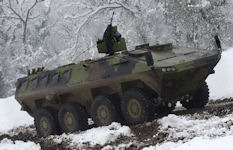 >Lazar-2 BTR-SR-8808 mine resistant ambush protected vehicle