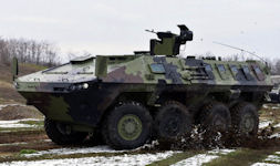 >Lazar-2 BTR-SR-8808 mine resistant ambush protected vehicle