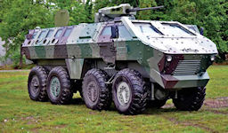 >Lazar BTR-SR-8808 mine resistant ambush protected vehicle