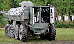 >Lazar BTR-SR-8808 mine resistant ambush protected vehicle