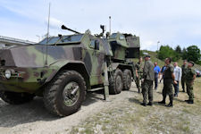 PASARS  L-70 40mm Bofors anti-aircraft gun