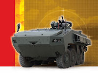 Terrex 8x8 Wheeled Armored Vehicle