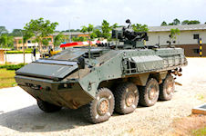 Terrex 8x8 Wheeled Armored Vehicle