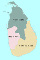 Ceylon History Map - 