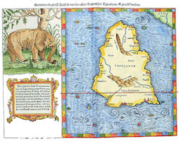 Map of Taprobane - 1578