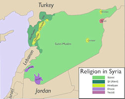 Syria Map 