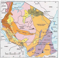 Tanzania Map