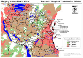Tanzania Map