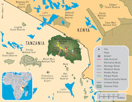 Tanzania Map
